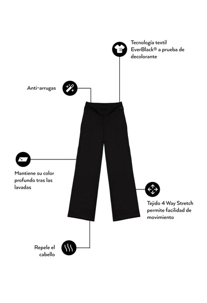 Jet Black Pants